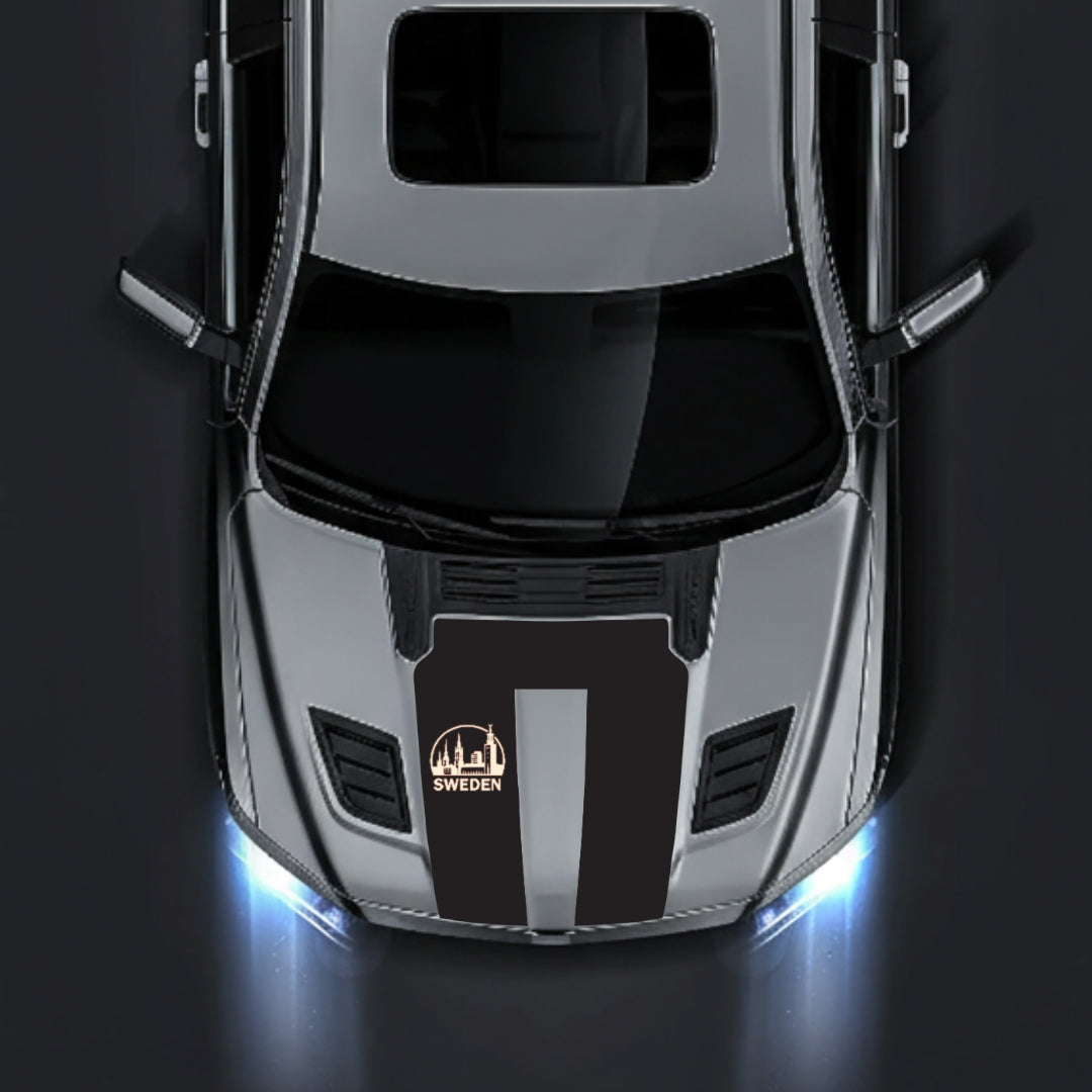 Hood Panel Decal/Sticker - Sweden Graphic Kit - For Dodge RAM 1500 2019-2025 - Premium Vinyl