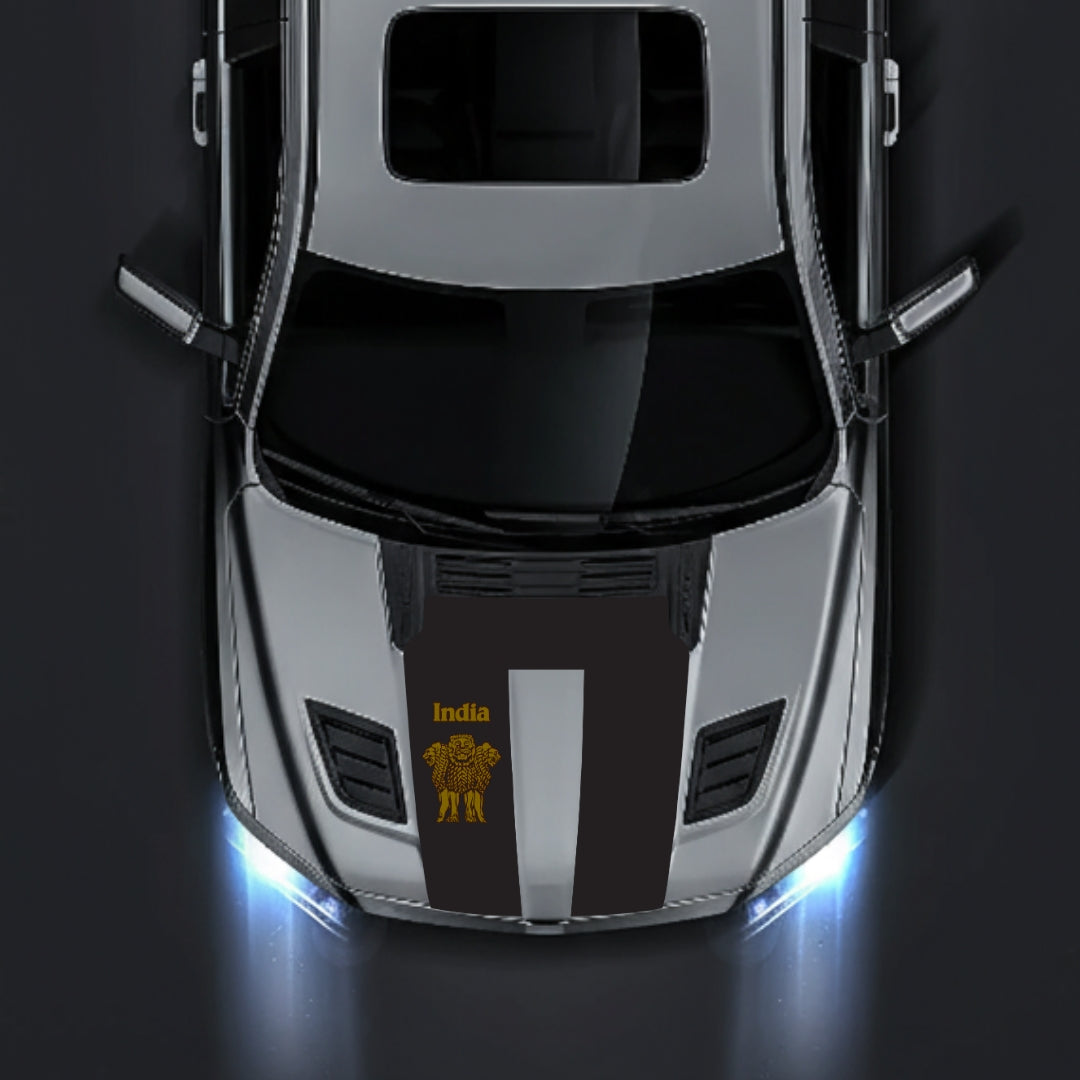 Performance Hood Panel Decal/Sticker - India Graphic Kit - For Dodge RAM 1500 2019-2025 - Premium Vinyl
