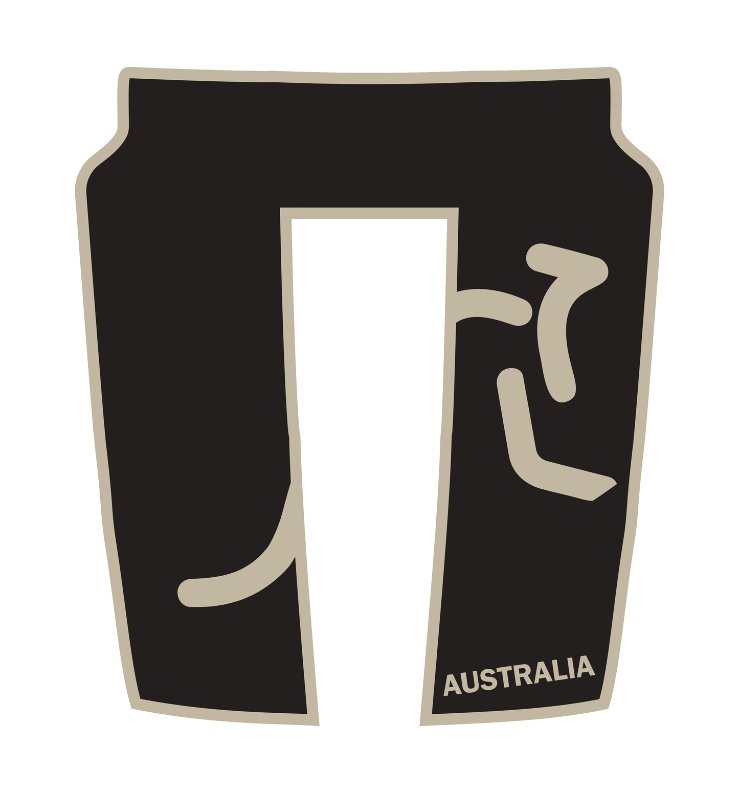 Performance Hood Panel Decal/Sticker - Australia - Border Graphic Kit - For Dodge RAM 1500 2019-2025 - Premium Vinyl