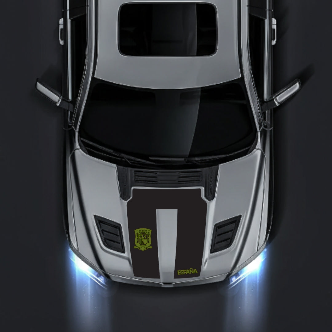 Performance Hood Panel Decal/Sticker - Spain Graphic Kit - For Dodge RAM 1500 2019-2025 - Premium Vinyl