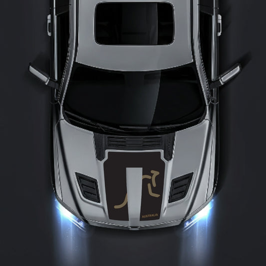 Performance Hood Panel Decal/Sticker - Australia Graphic Kit - For Dodge RAM 1500 2019-2025 - Premium Vinyl
