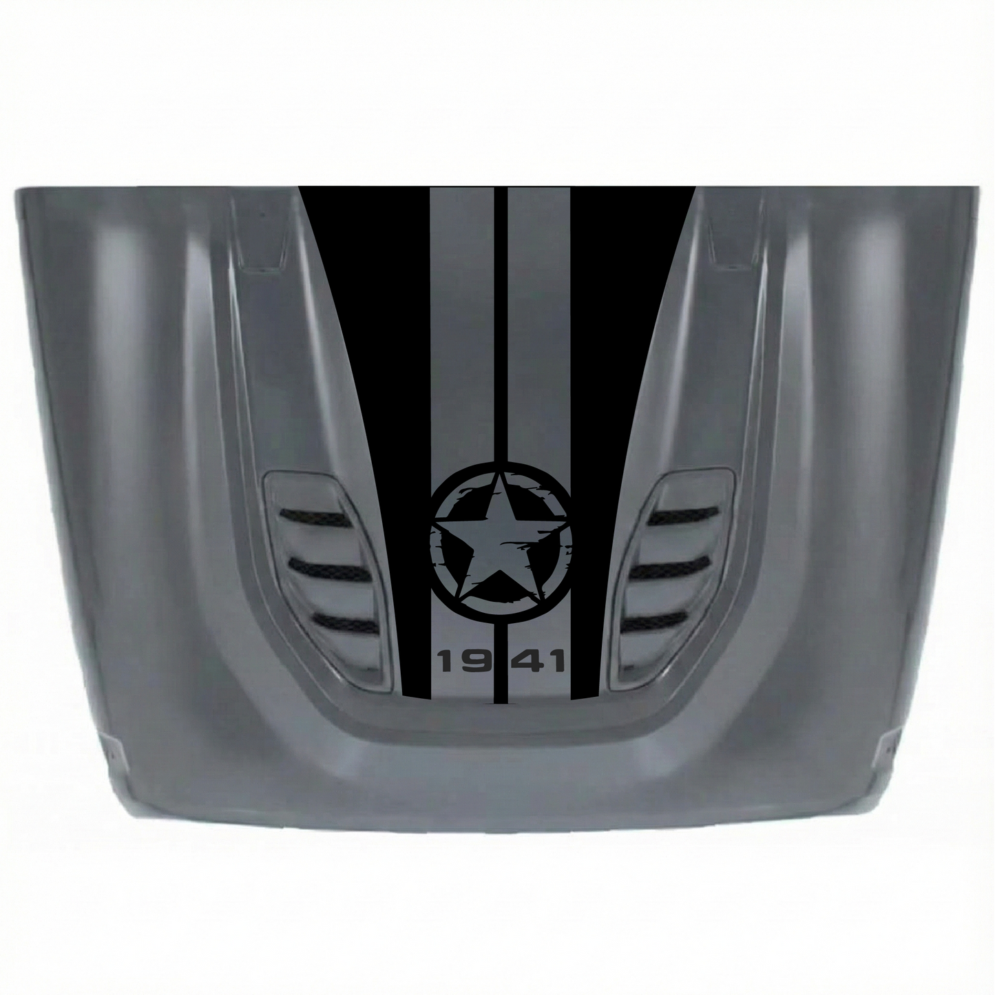 Hood Styles Decal/Sticker - For JK/JKU 2007-2018 10th Anniversary Hood - Premium Vinyl