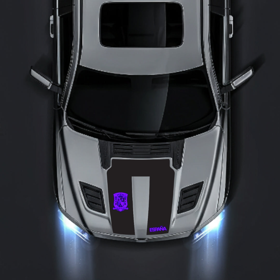 Performance Hood Panel Decal/Sticker - Spain Graphic Kit - For Dodge RAM 1500 2019-2025 - Premium Vinyl