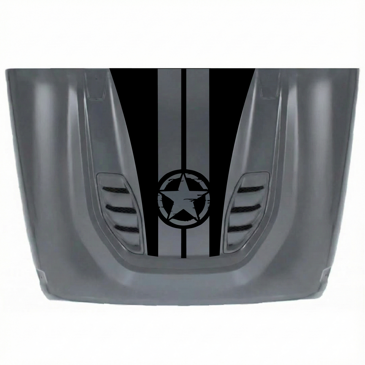 Hood Styles Decal/Sticker - For JK/JKU 2007-2018 10th Anniversary Hood - Premium Vinyl