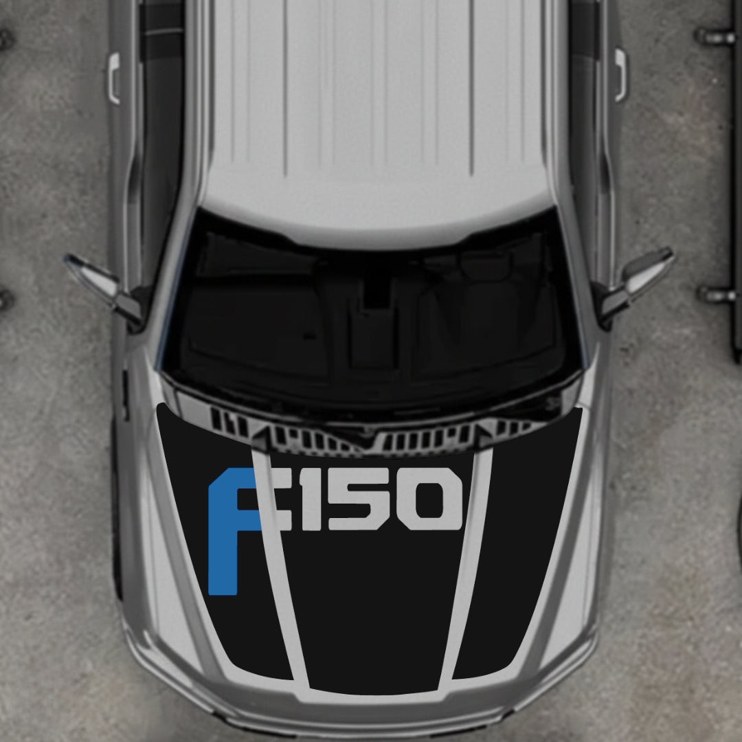 Hood Panel Decal/Sticker - Style 20 Graphic Kit - For Ford F-150 2020-2026 - Premium Vinyl