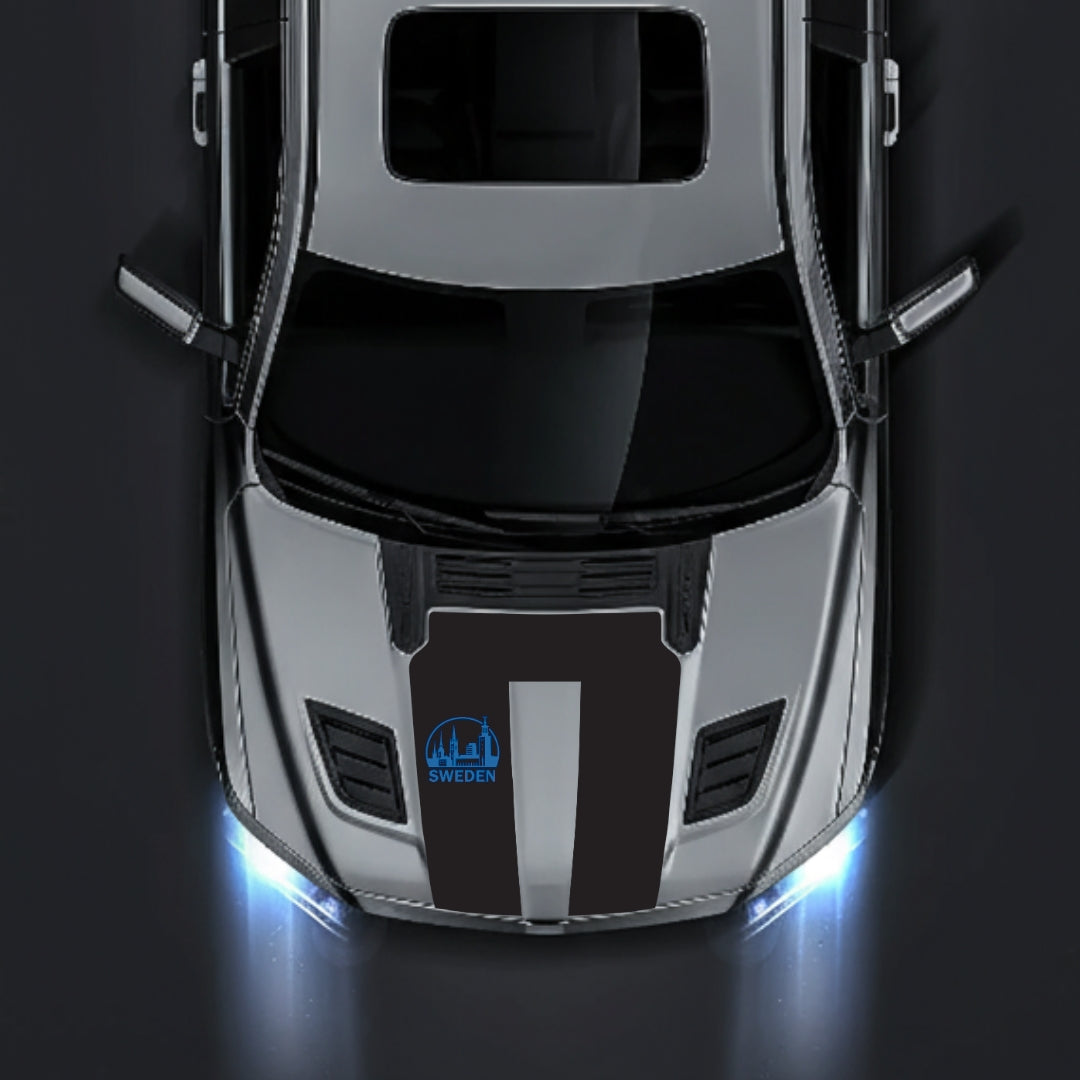 Performance Hood Panel Decal/Sticker - Sweden Graphic Kit - For Dodge RAM 1500 2019-2025 - Premium Vinyl