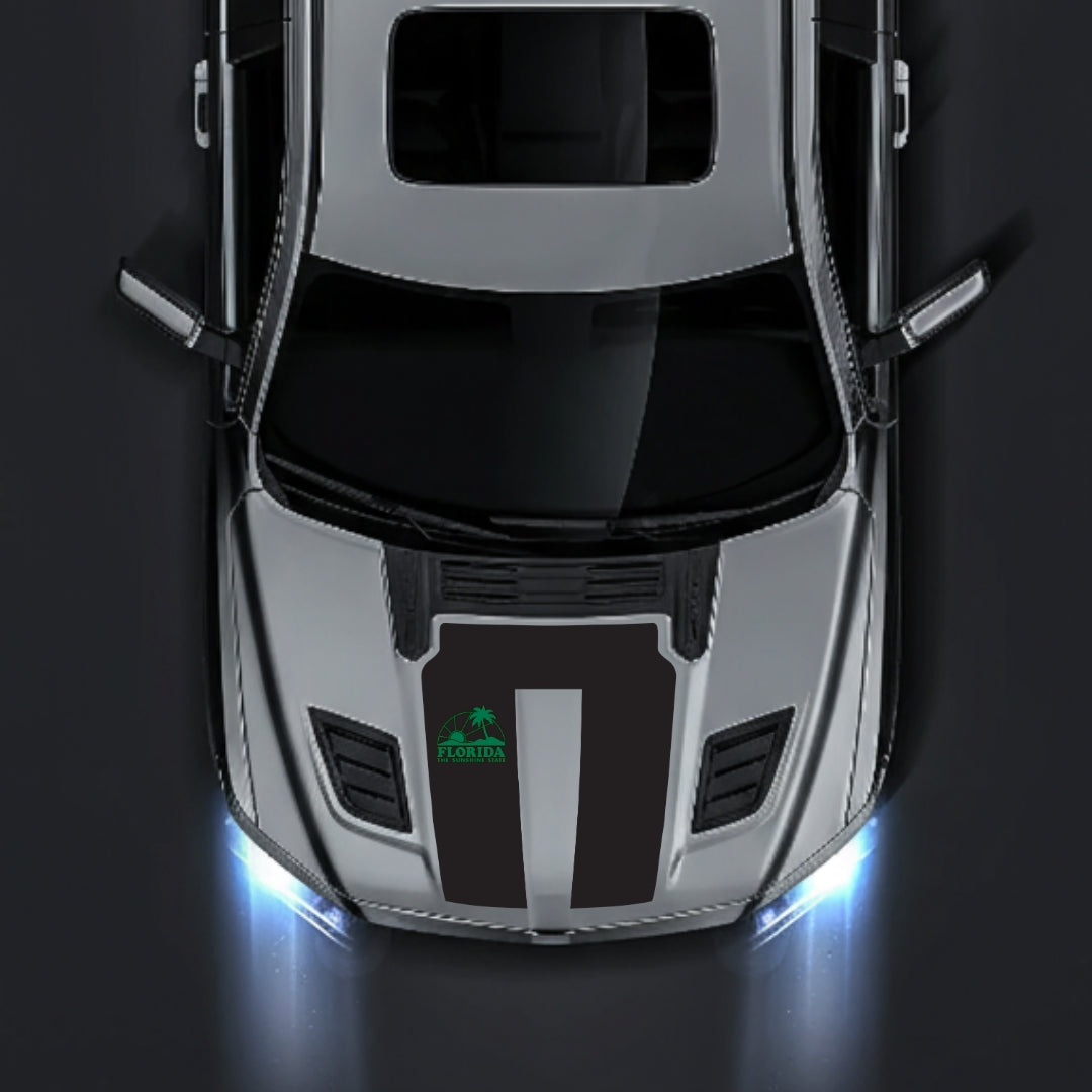 Performance Hood Panel Decal/Sticker - Florida Graphic Kit - For Dodge RAM 1500 2019-2025 - Premium Vinyl