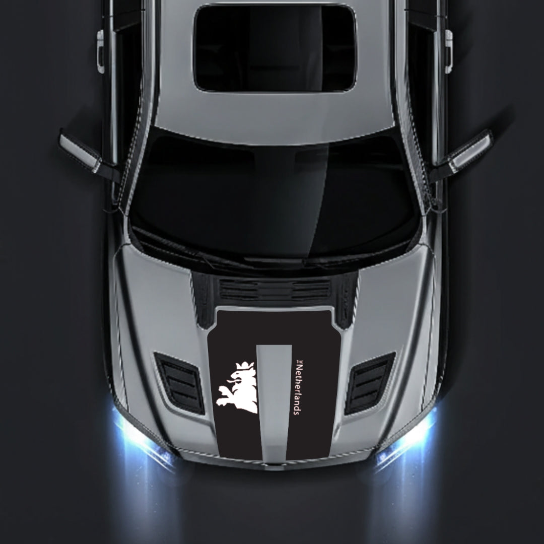 Hood Panel Decal/Sticker - Netherlands Graphic Kit - For Dodge RAM 1500 2019-2025 - Premium Vinyl