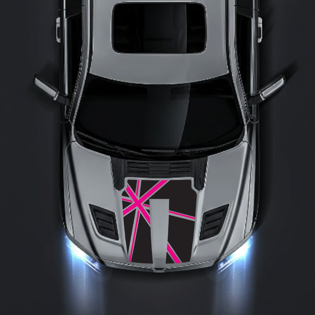 Hood Panel Decal/Sticker - England - Cut Graphic Kit - For Dodge RAM 1500 2019-2025 - Premium Vinyl