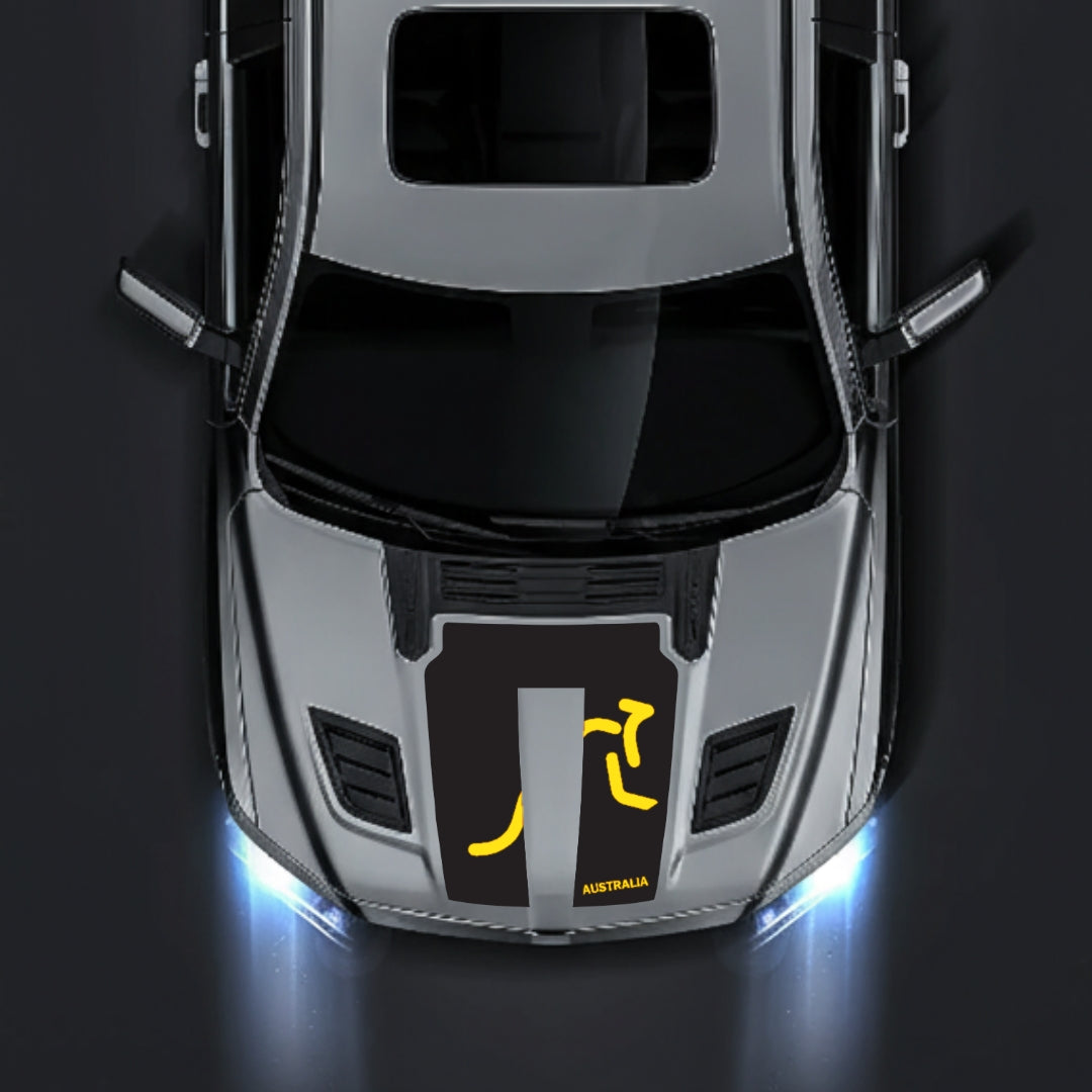 Hood Panel Decal/Sticker - Australia Graphic Kit - For Dodge RAM 1500 2019-2025 - Premium Vinyl