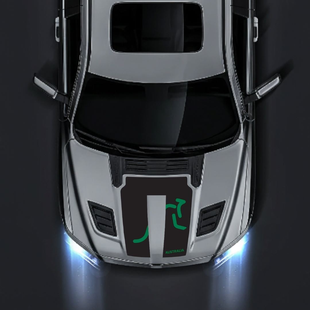 Performance Hood Panel Decal/Sticker - Australia Graphic Kit - For Dodge RAM 1500 2019-2025 - Premium Vinyl