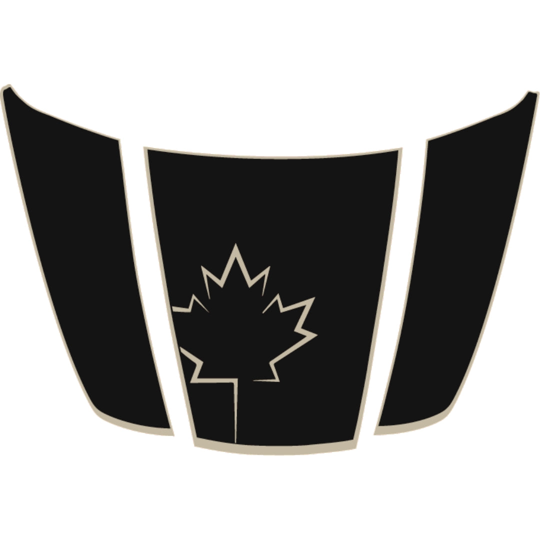 Hood Panel Decal/Sticker - Canada Style 13 Graphic Kit - For Ford F-150 2020-2026 - Premium Vinyl
