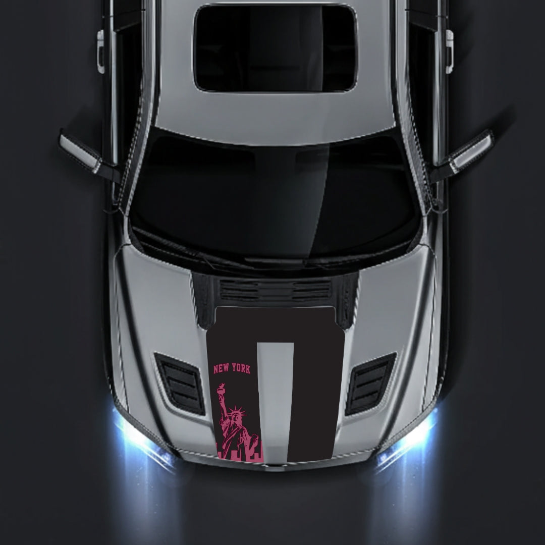 Performance Hood Panel Decal/Sticker - New York Graphic Kit - For Dodge RAM 1500 2019-2025 - Premium Vinyl