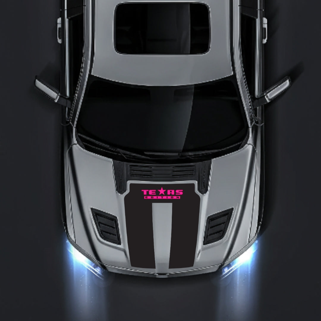 Hood Panel Decal/Sticker - Texas Edition Graphic Kit - For Dodge RAM 1500 2019-2025 - Premium Vinyl