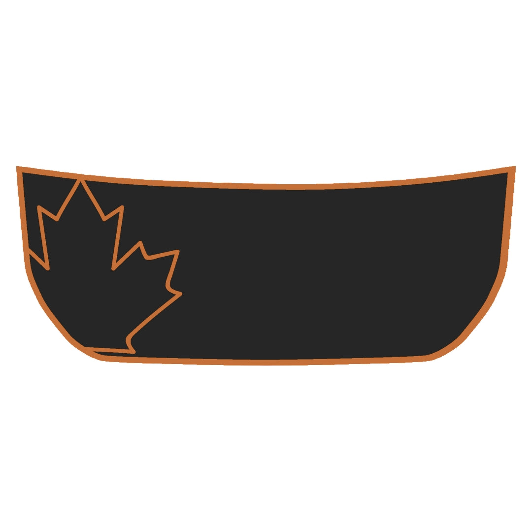 Hood Panel Decal/Sticker - Canada Leaf Graphic Kit - For Ford Bronco - Premium Vinyl