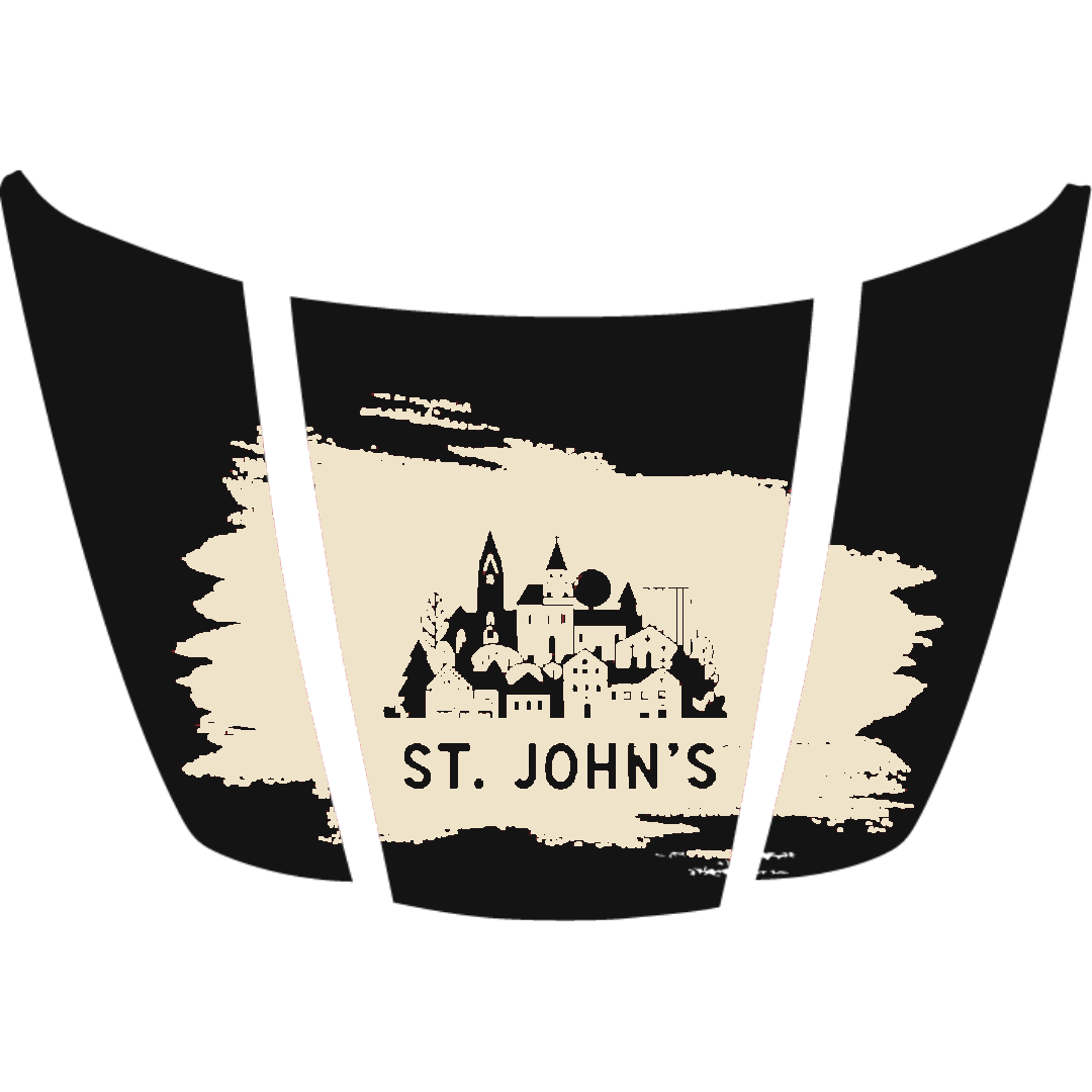 Hood Panel Decal/Sticker - St John's Graphic Kit - For Ford F-150 2020-2026 - Premium Vinyl