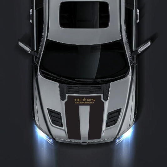 Performance Hood Panel Decal/Sticker - Texas Edition Graphic Kit - For Dodge RAM 1500 2019-2025 - Premium Vinyl