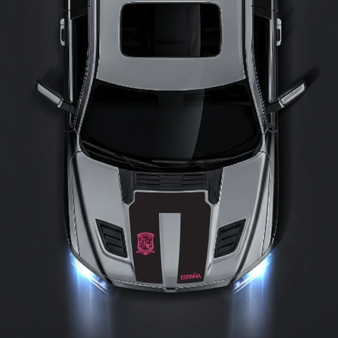 Performance Hood Panel Decal/Sticker - Spain Graphic Kit - For Dodge RAM 1500 2019-2025 - Premium Vinyl