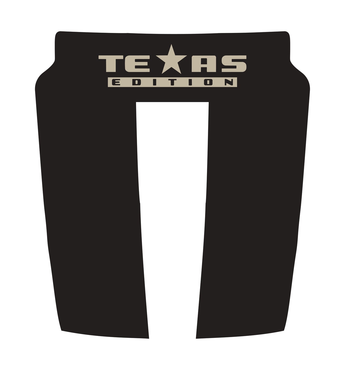 Performance Hood Panel Decal/Sticker - Texas Edition Graphic Kit - For Dodge RAM 1500 2019-2025 - Premium Vinyl