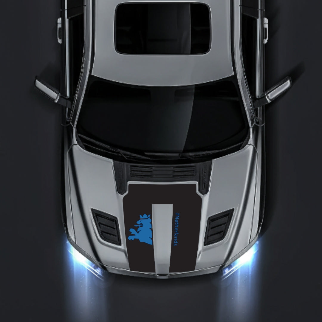 Performance Hood Panel Decal/Sticker - Netherlands Graphic Kit - For Dodge RAM 1500 2019-2025 - Premium Vinyl