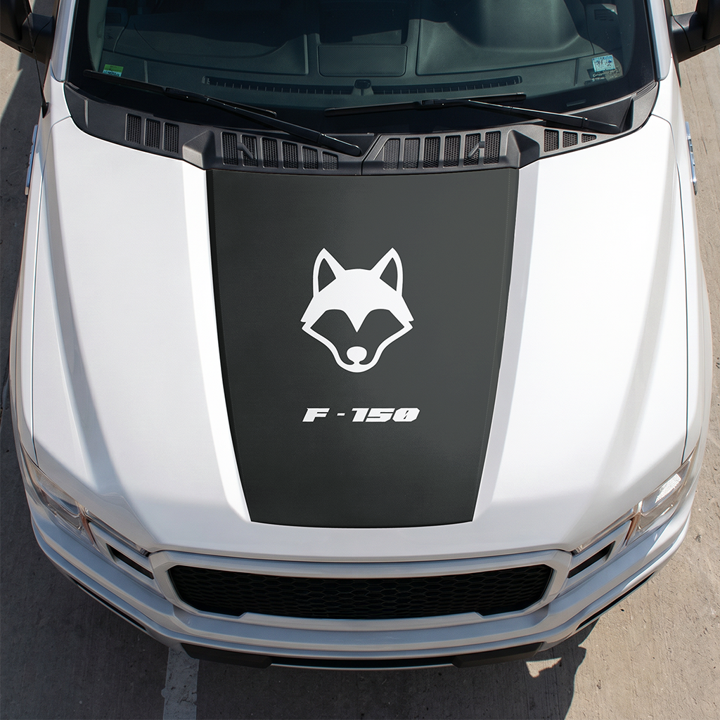 Hood Panel Decal/Sticker - Different Styles Graphic Decals Kit- For Ford F-150 2015-2020 - Premium Vinyl