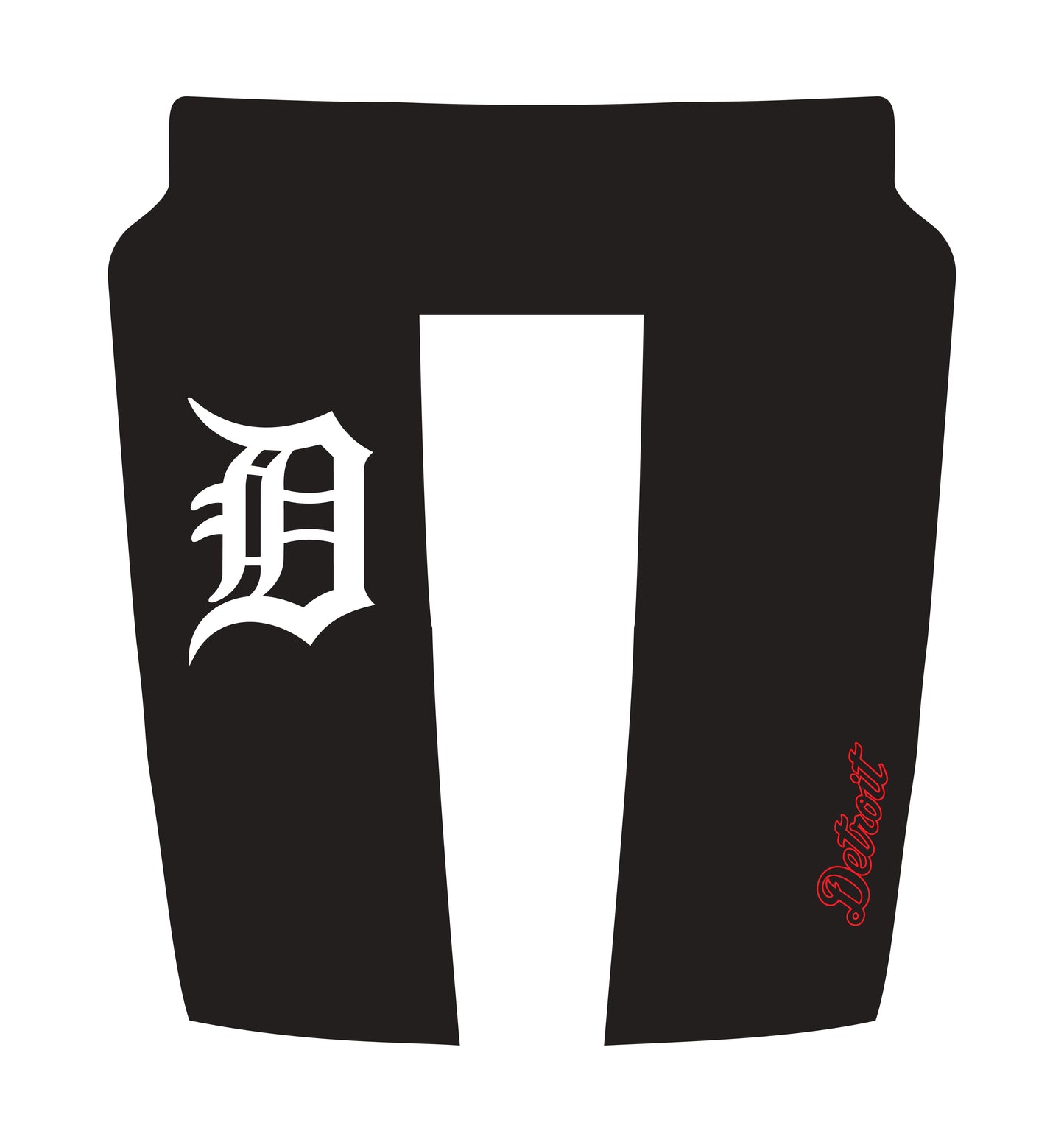 Hood Panel Decal/Sticker - Detroit Street - Cut Graphic Kit - For Dodge RAM 1500 2019-2025 - Premium Vinyl