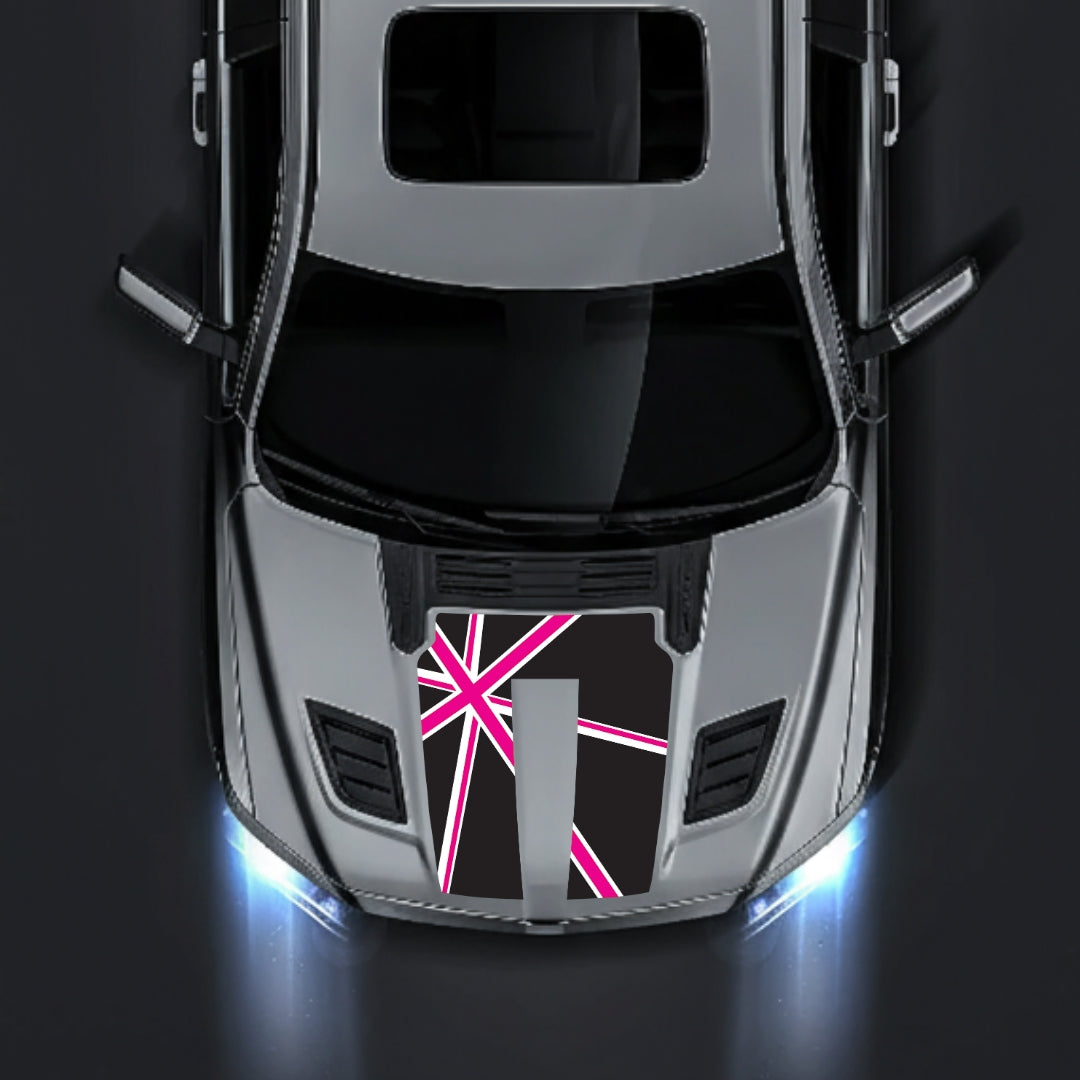 Hood Panel Decal/Sticker - England Graphic Kit - For Dodge RAM 1500 2019-2025 - Premium Vinyl