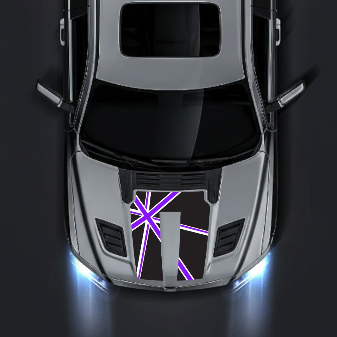 Performance Hood Panel Decal/Sticker - England Graphic Kit - For Dodge RAM 1500 2019-2025 - Premium Vinyl