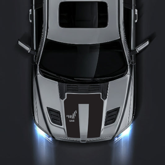 Performance Hood Panel Decal/Sticker - United Arab Emirates - Cut Graphic Kit - For Dodge RAM 1500 2019-2025 - Premium Vinyl