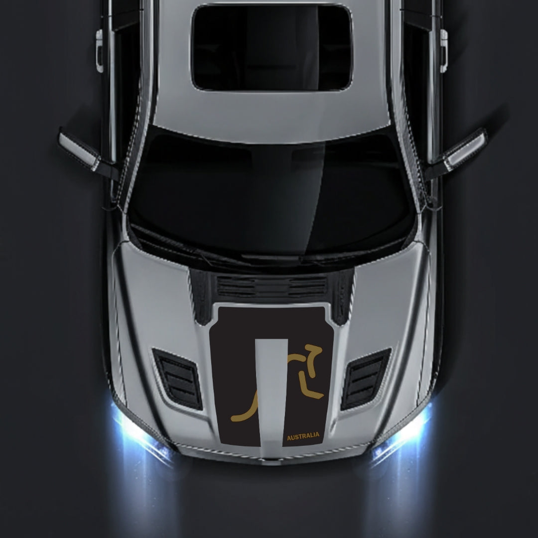 Performance Hood Panel Decal/Sticker - Australia Graphic Kit - For Dodge RAM 1500 2019-2025 - Premium Vinyl