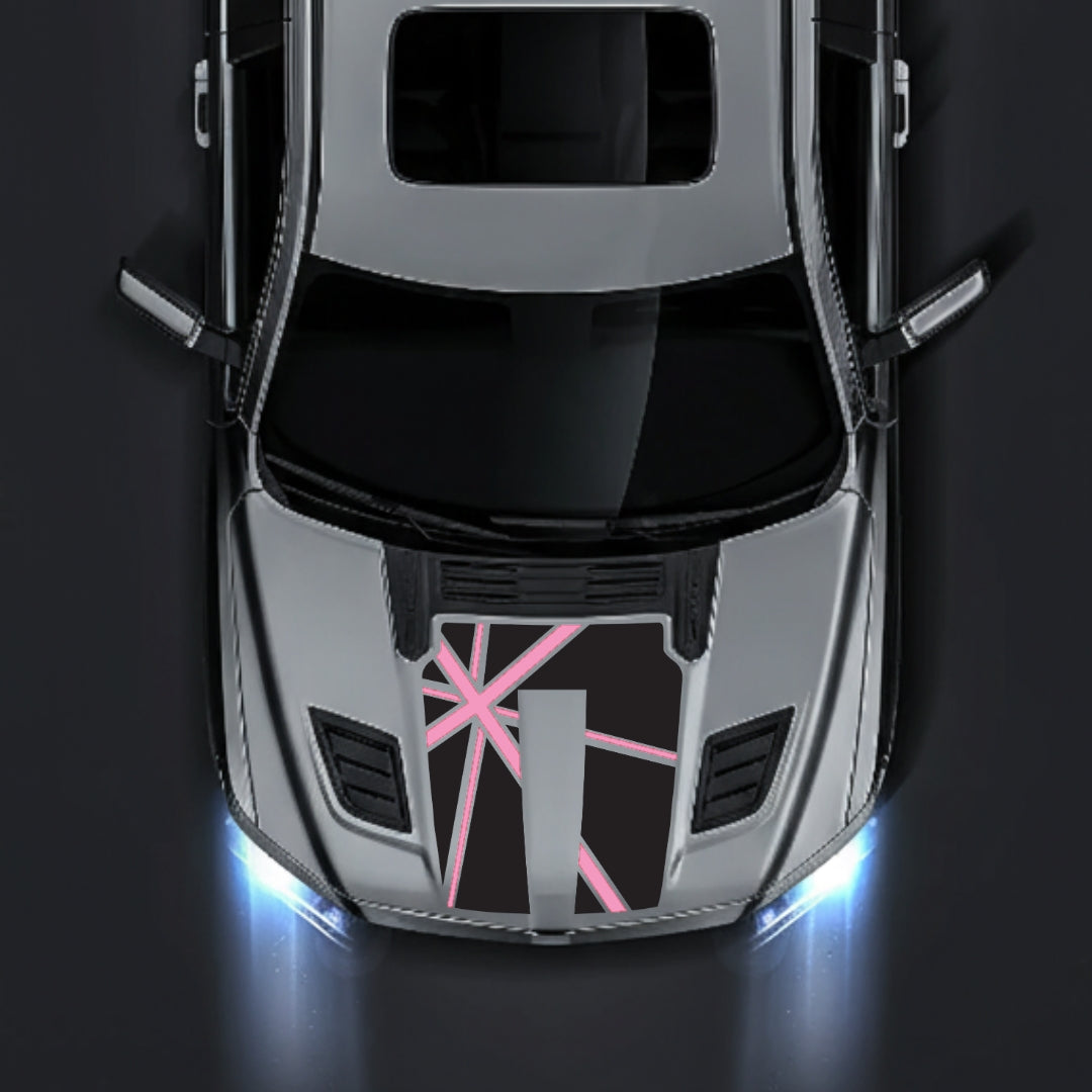 Hood Panel Decal/Sticker - England - Cut Graphic Kit - For Dodge RAM 1500 2019-2025 - Premium Vinyl