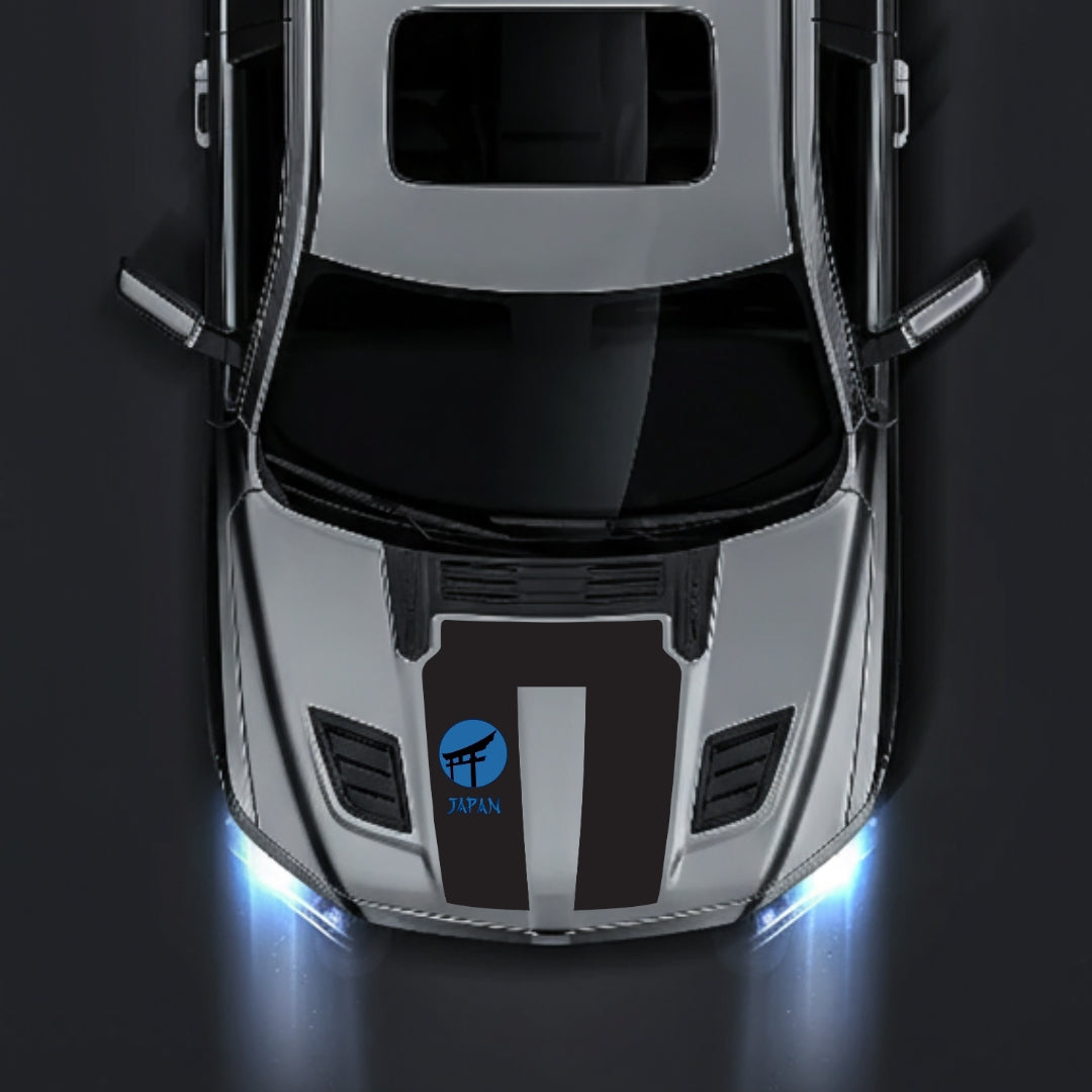 Performance Hood Panel Decal/Sticker - Japan Graphic Kit - For Dodge RAM 1500 2019-2025 - Premium Vinyl