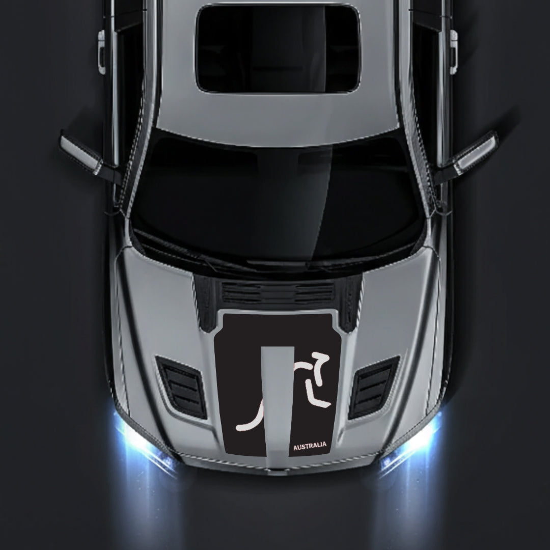 Hood Panel Decal/Sticker - Australia Graphic Kit - For Dodge RAM 1500 2019-2025 - Premium Vinyl