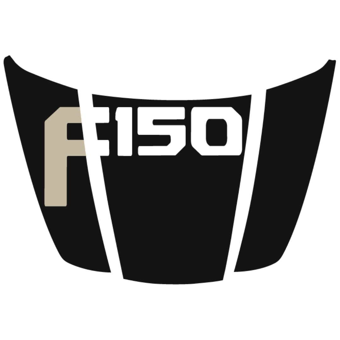 Hood Panel Decal/Sticker - Style 20 Graphic Kit - For Ford F-150 2020-2026 - Premium Vinyl