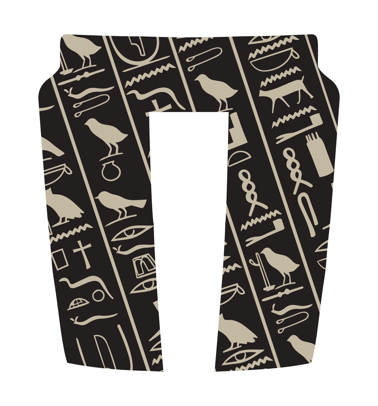 Performance Hood Panel Decal/Sticker - Egyptian Hieroglyphs Graphic Kit - For Dodge RAM 1500 2019-2025 - Premium Vinyl