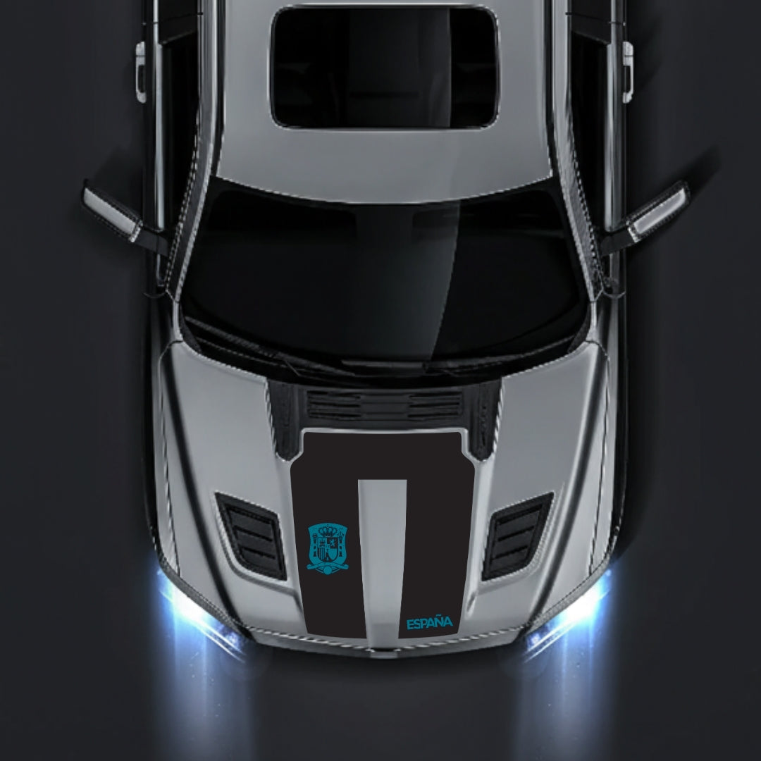 Performance Hood Panel Decal/Sticker - Spain Graphic Kit - For Dodge RAM 1500 2019-2025 - Premium Vinyl