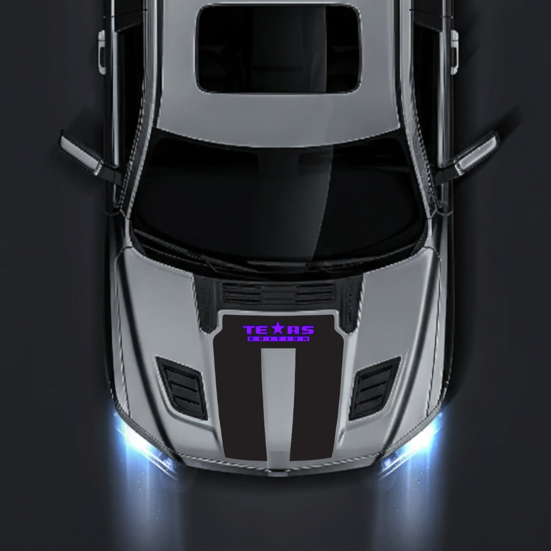 Performance Hood Panel Decal/Sticker - Texas Edition Graphic Kit - For Dodge RAM 1500 2019-2025 - Premium Vinyl