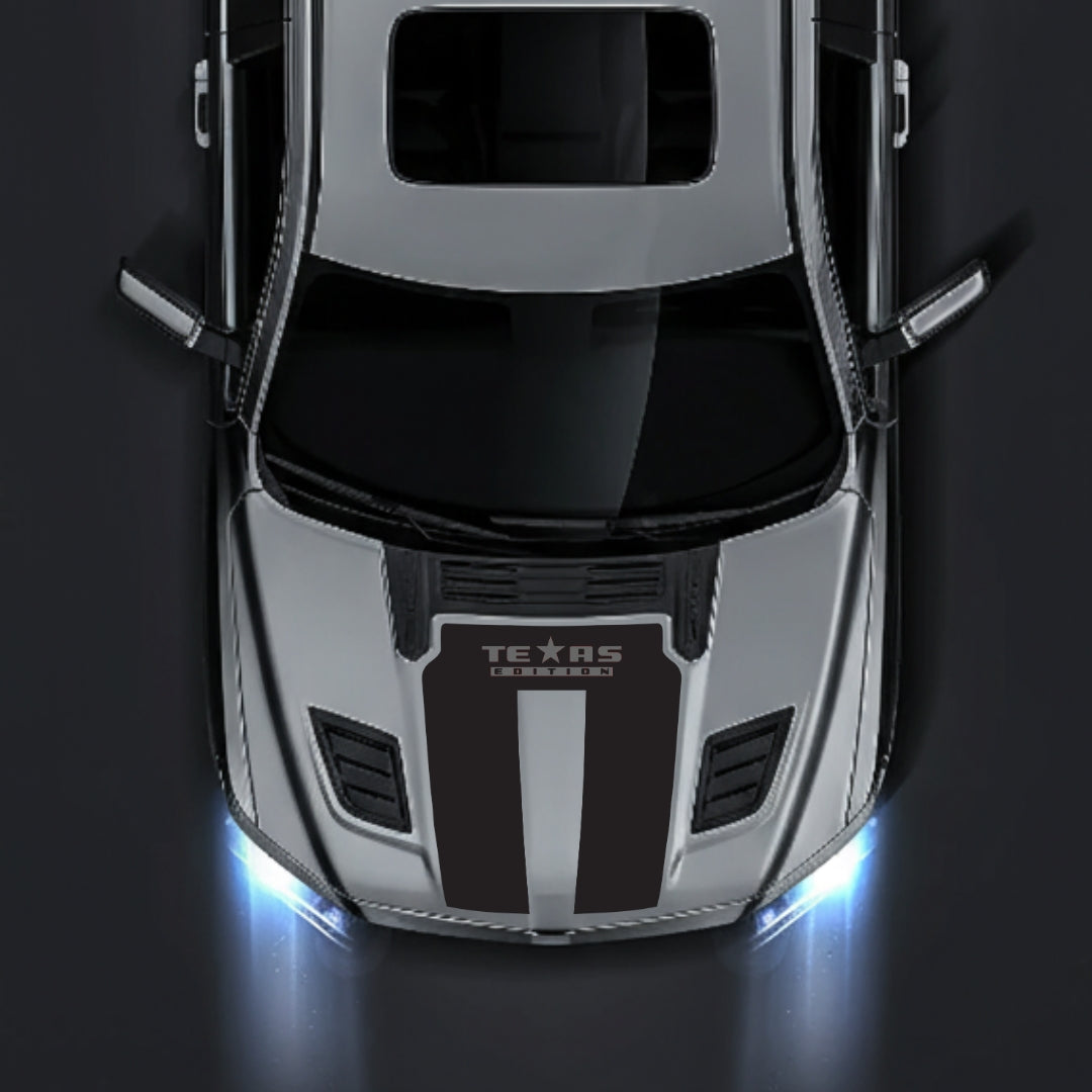 Performance Hood Panel Decal/Sticker - Texas Edition Graphic Kit - For Dodge RAM 1500 2019-2025 - Premium Vinyl