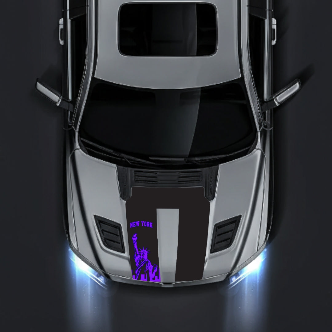 Performance Hood Panel Decal/Sticker - New York Graphic Kit - For Dodge RAM 1500 2019-2025 - Premium Vinyl