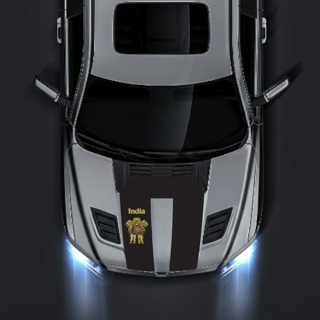 Hood Panel Decal/Sticker - India Graphic Kit - For Dodge RAM 1500 2019-2025 - Premium Vinyl
