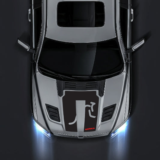 Hood Panel Decal/Sticker - Australia - Cut Graphic Kit - For Dodge RAM 1500 2019-2025 - Premium Vinyl