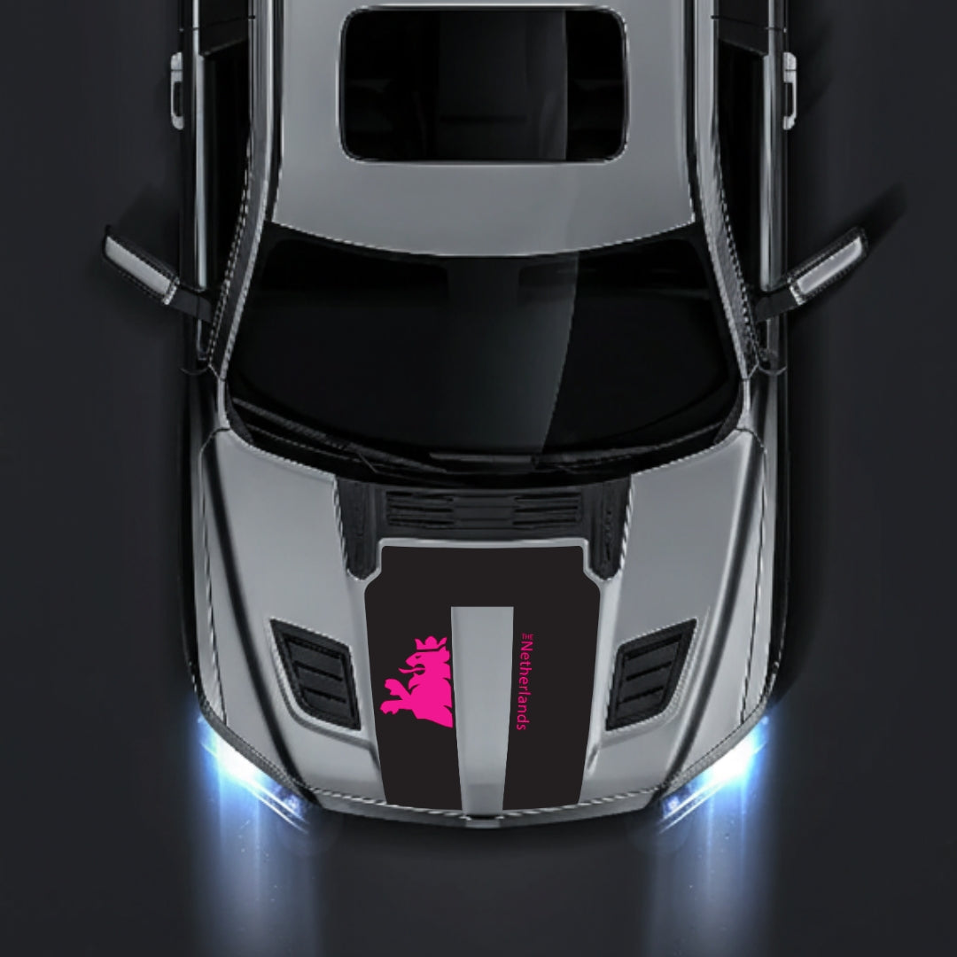 Hood Panel Decal/Sticker - Netherlands Graphic Kit - For Dodge RAM 1500 2019-2025 - Premium Vinyl