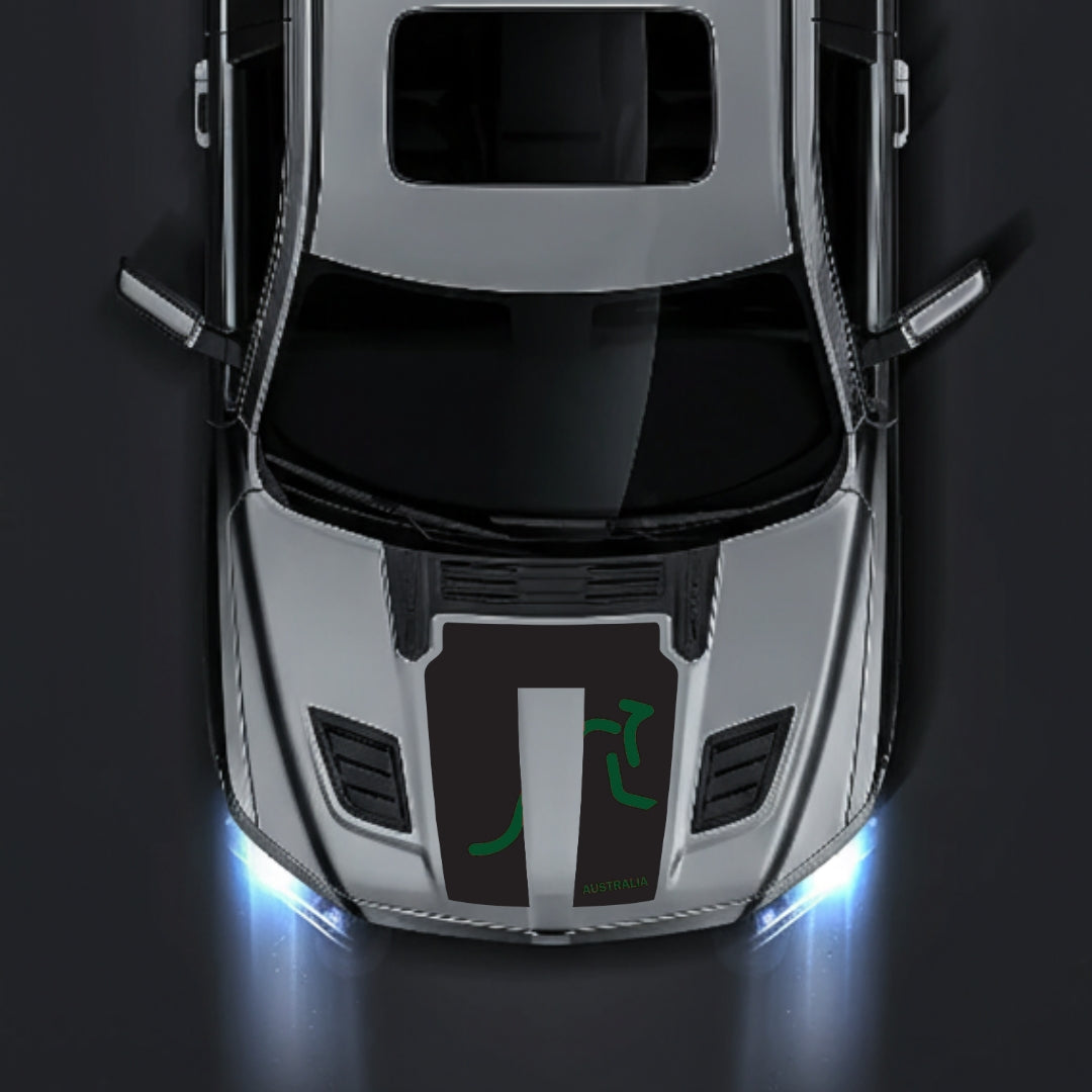 Hood Panel Decal/Sticker - Australia Graphic Kit - For Dodge RAM 1500 2019-2025 - Premium Vinyl
