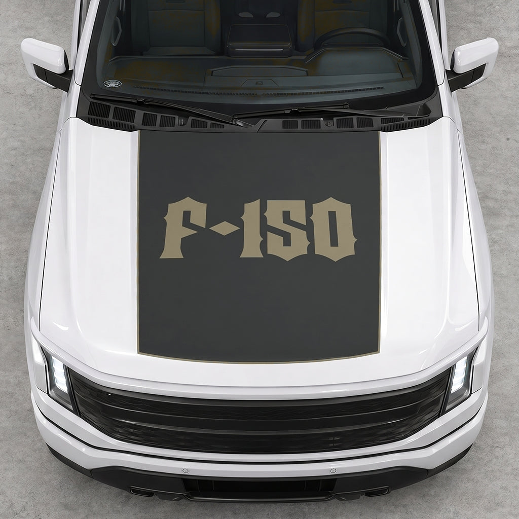 Hood Panel Decal/Sticker - Lightning F150 Graphic Decal Graphic Kit - For FORD F-150 2015-2020 - Premium Vinyl