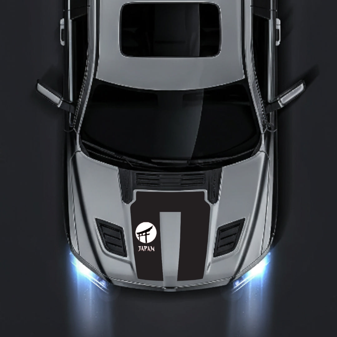 Hood Panel Decal/Sticker - Japan Graphic Kit - For Dodge RAM 1500 2019-2025 - Premium Vinyl