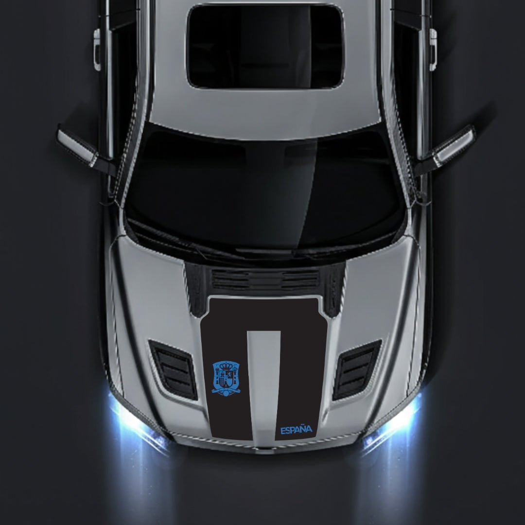 Hood Panel Decal/Sticker - Spain Graphic Kit - For Dodge RAM 1500 2019-2025 - Premium Vinyl