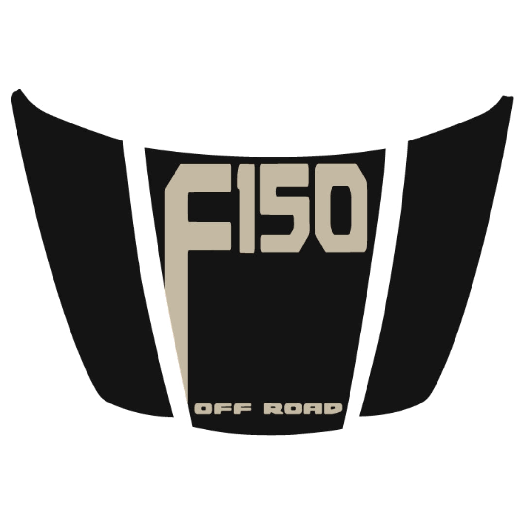 Hood Panel Decal/Sticker - Style 23 Graphic Kit - For Ford F-150 2020-2026 - Premium Vinyl