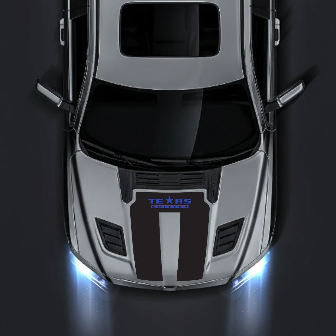 Hood Panel Decal/Sticker - Texas Edition Graphic Kit - For Dodge RAM 1500 2019-2025 - Premium Vinyl