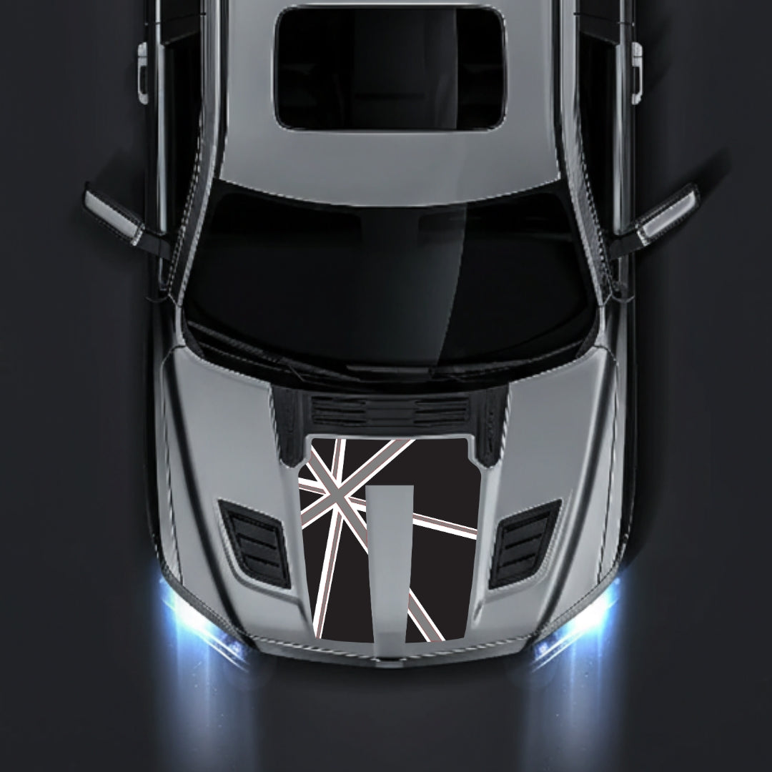 Hood Panel Decal/Sticker - England Graphic Kit - For Dodge RAM 1500 2019-2025 - Premium Vinyl