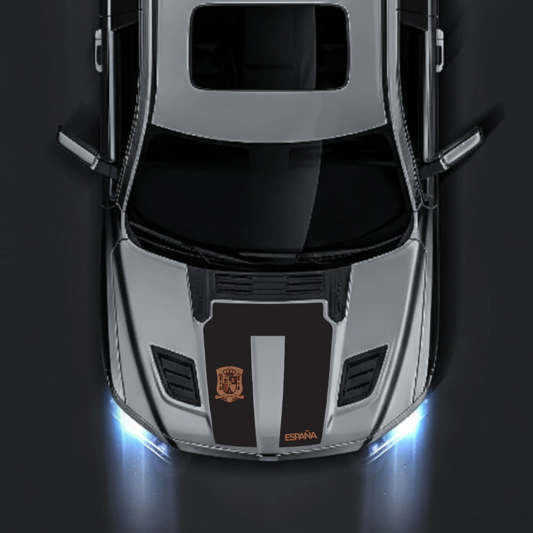 Hood Panel Decal/Sticker - Spain Graphic Kit - For Dodge RAM 1500 2019-2025 - Premium Vinyl